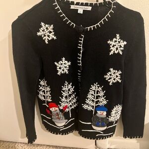 Vintage Snowman Christmas Sweater